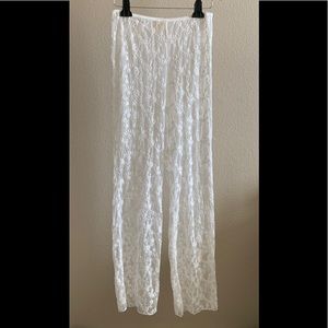 Lace Cover up Pants